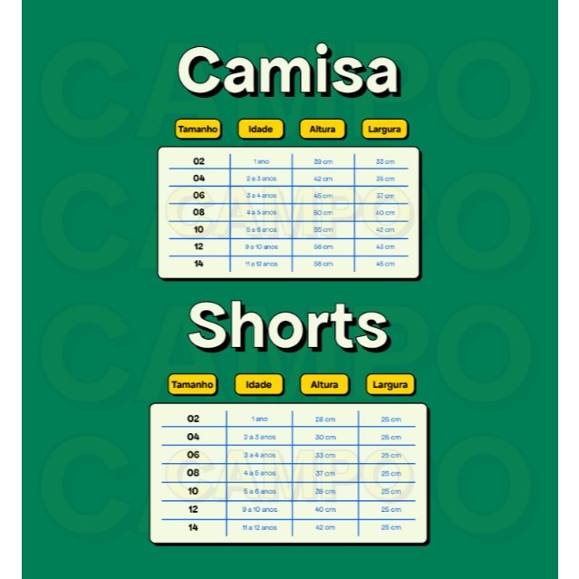 Conjunto Infantil Kit Futebol Time Seleções Diversos !! #1 #2