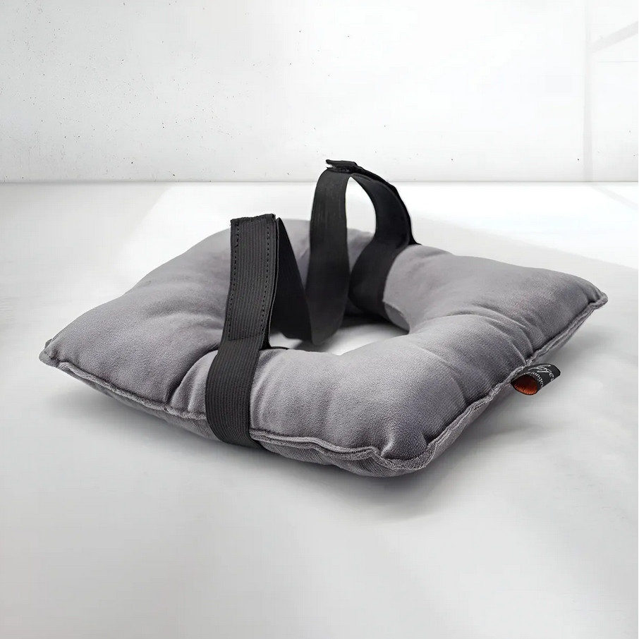 Almofada Látex Protetor De Orelha Pós Otoplastia Longevitech Cor Cinza em Oferta na Shopee