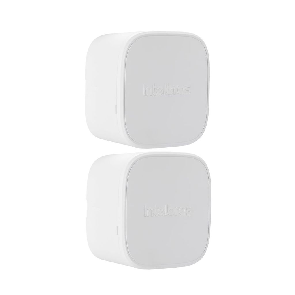 Kit 2 Caixas de Passagem Plástica Câmeras Bullet/Dome Interno VBOX 1000 Mini Intelbras