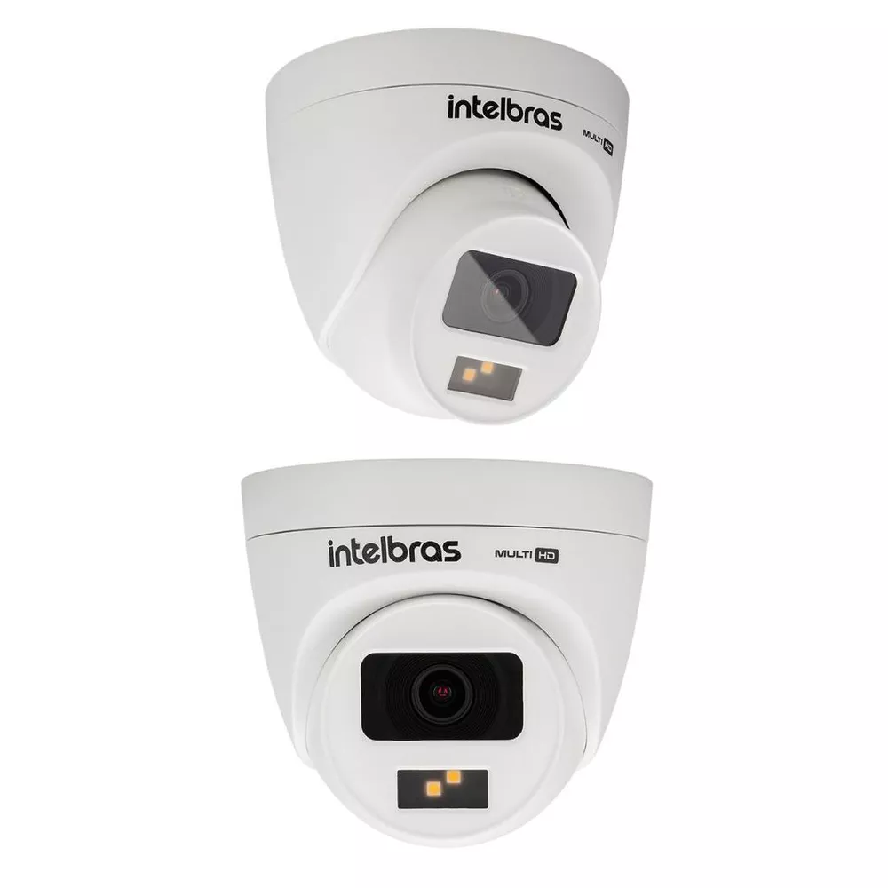 Kit 2 Câmera Multi HD 1 Megapixel 20m VHD 1120 D FULL COLOR Intelbras