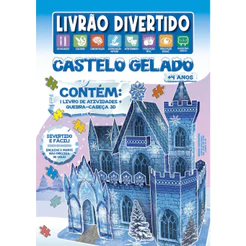 Livrão Divertido - Quebra-Cabeça 3D 05 - Castelo de Gelo