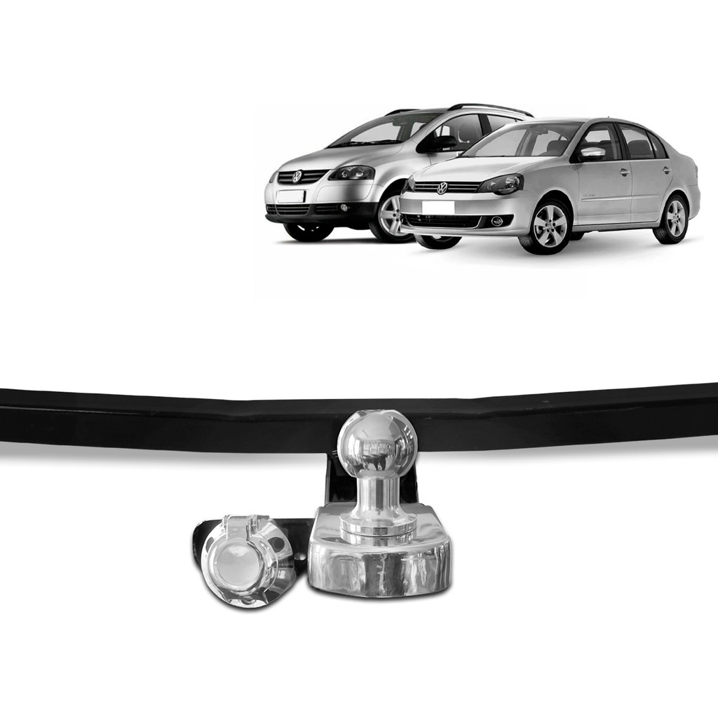 Imagem Engate Reboque Polo Sedã 02 a 15 Spacefox SpaceCross 06 a 22 700 Kg - Brucke VW5020
