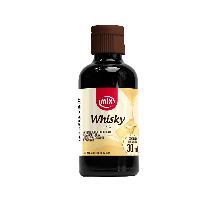 Aroma Idêntico ao Natural de Whisky 30ml MIX