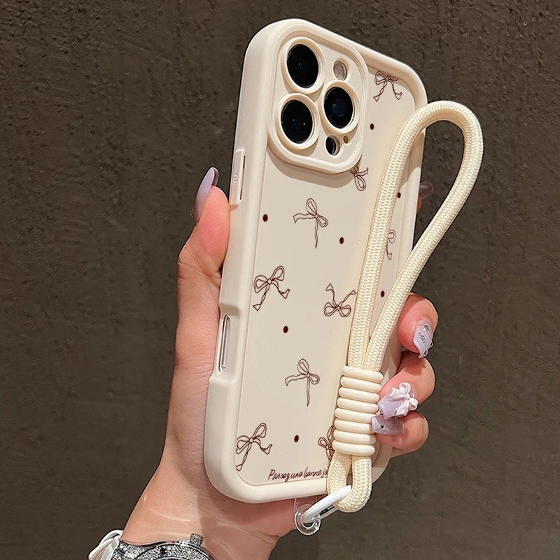 Bonito Bolinhas Arco Padrão Macio Cordão Caso Para Samsung Galaxy S26 S25 S24 S23 S22 S21 S20 Ultra Plus FE Capa em Oferta na Shopee