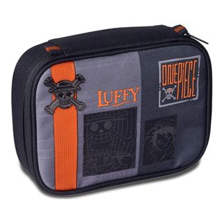 Estojo Box One Piece 100 Pens 36 Elásticos Juvenil Anime Geek Luffy Organizador Resistente Oficial em Oferta na Shopee