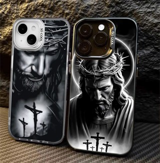 Para Samsung S24 Plus S23Ullta S23 FE S21 S22 S20 A56 A55 A54 A16 A15 A35 Luxo À Prova De Choque Cruz Da Fé Jesus Caso em Oferta na Shopee