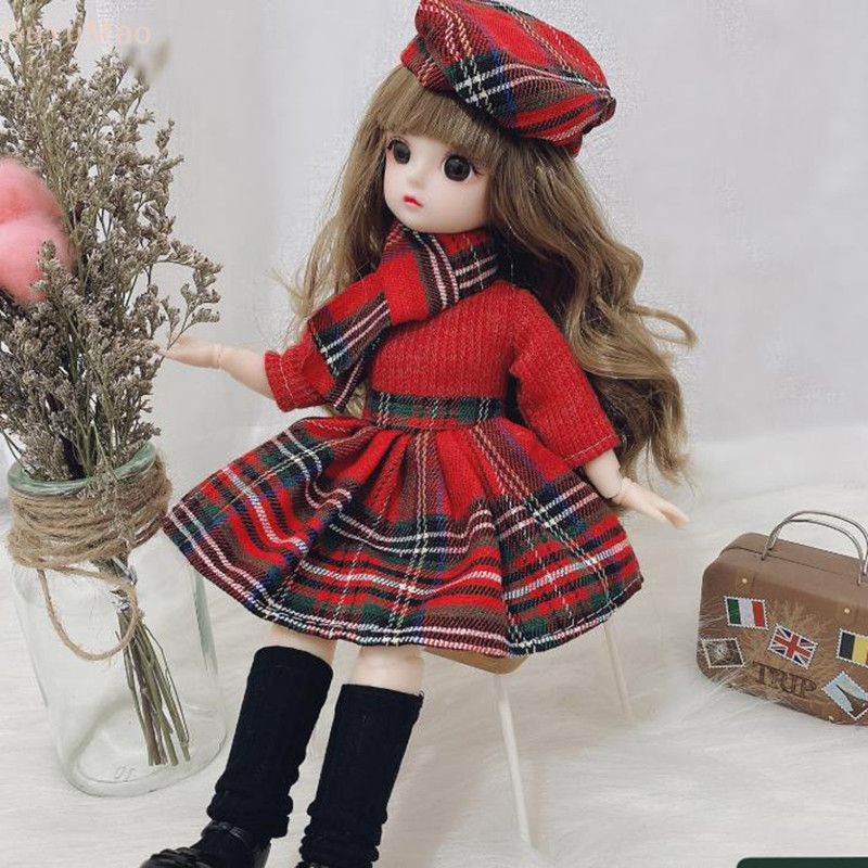 (gGUYU) Boneca BJD 1/6 Princesa Doll Dress DIY Clothes Girls Toy Gift (Sem) 30cm BR em Oferta na Shopee