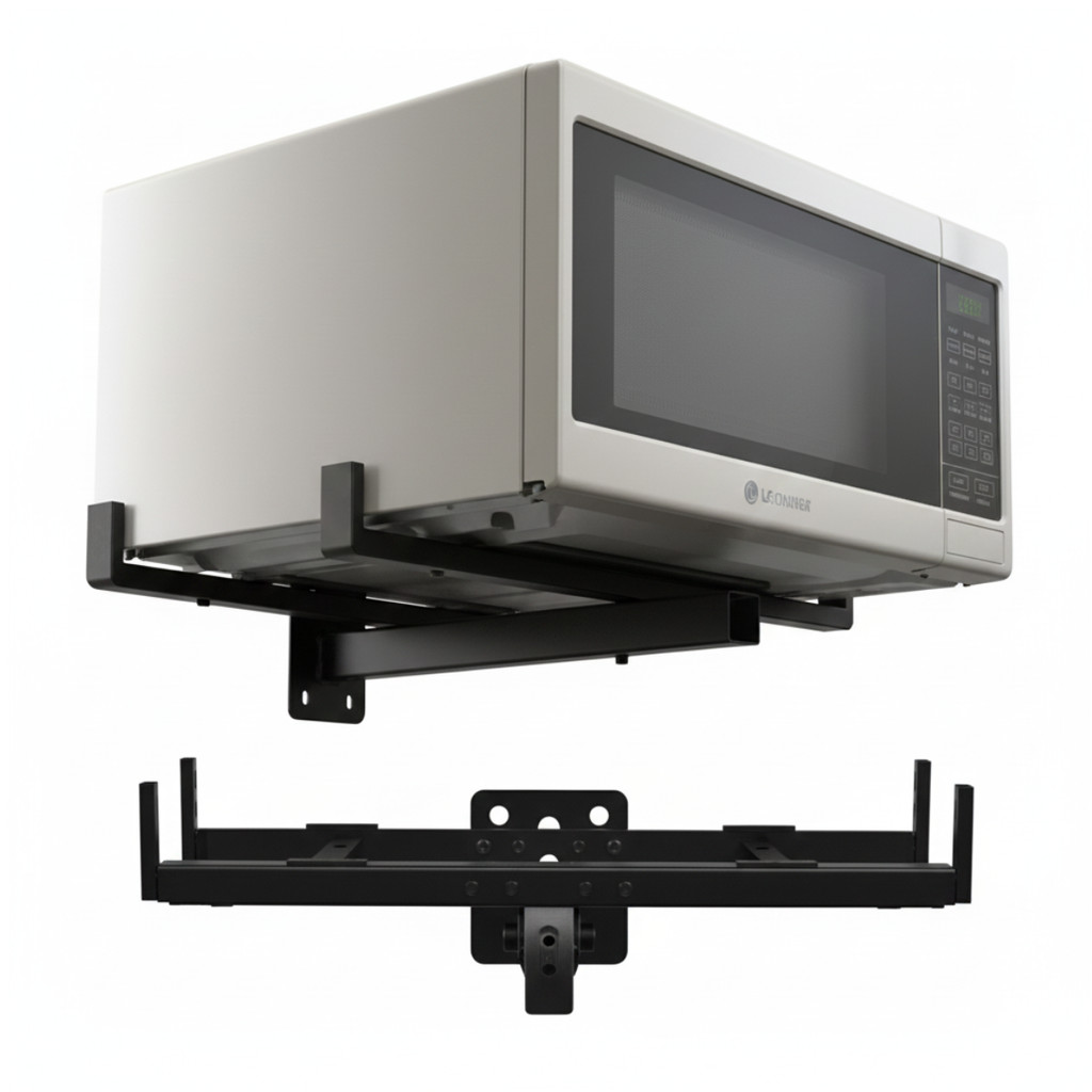 Suporte para Microondas Parede Forno Elétrico Aço Carbono Ferro