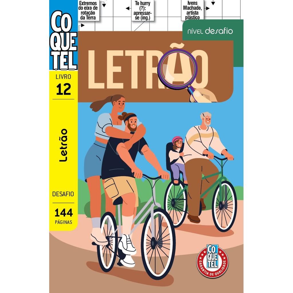 Livro Coquetel Letrão Desafio 12 em Oferta na Shopee