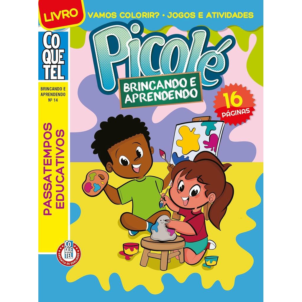 Livro Coquetel Picolé 14 | Brincando e Aprendendo