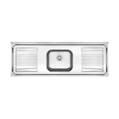 Pia de Cozinha Standard 160cm Inox - Inoxsul