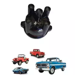 Tampa do Distribuidor Motor OHC 4 Cilindros com Platinado Jeep, Rural, F-75, Maverick, F100, Ford Willys