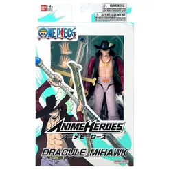Boneco Dracule Mihawk de 16cm com Acessórios - One Piece