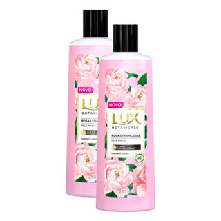 Kit 2 Sabonete Líquido Lux Botanicals Rosas Francesas 250ml em Oferta na Shopee