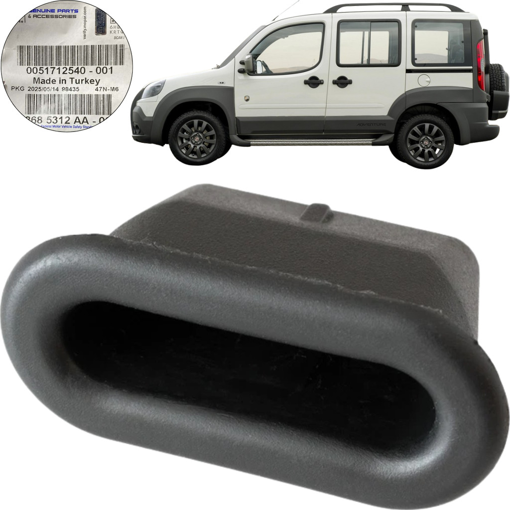 Batente Bucha Guia Superior Borracha Coluna Porta Correr Doblo Adventure Hlx Elx Attractive Cargo Original Fiat Garantia