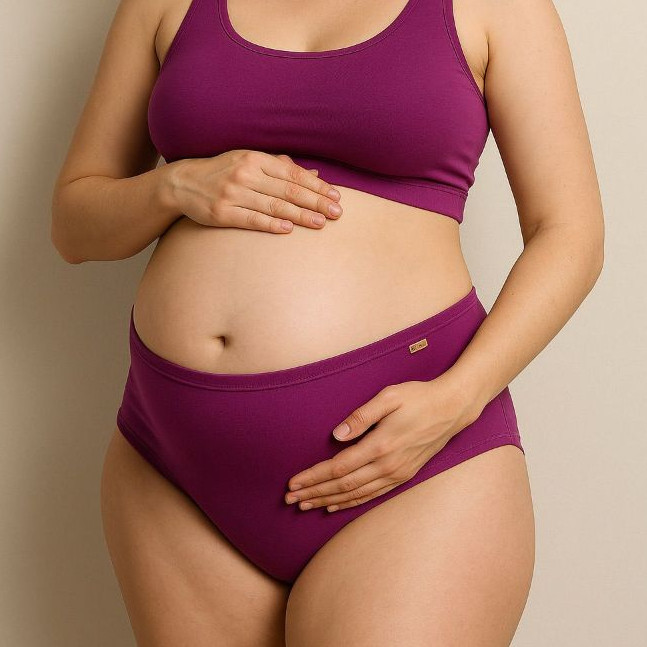 Kit 3 Calcinhas Gestante Confortável Plus Size Modelagem Alta e Super Macia para Maternidade em Oferta na Shopee