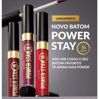 Batom Power Stay 16h Avon Embalagem Nova