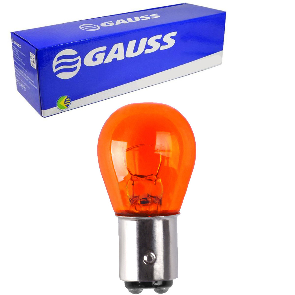 Lâmpada Seta P21/5W Âmbar 21/5W 12V - Gauss Gl1034A em Oferta na Shopee