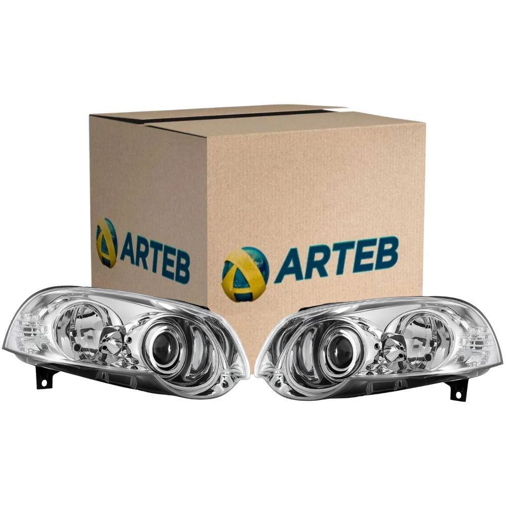 Par Farol Fiat Palio Strada Siena 2009-2013 Original Arteb