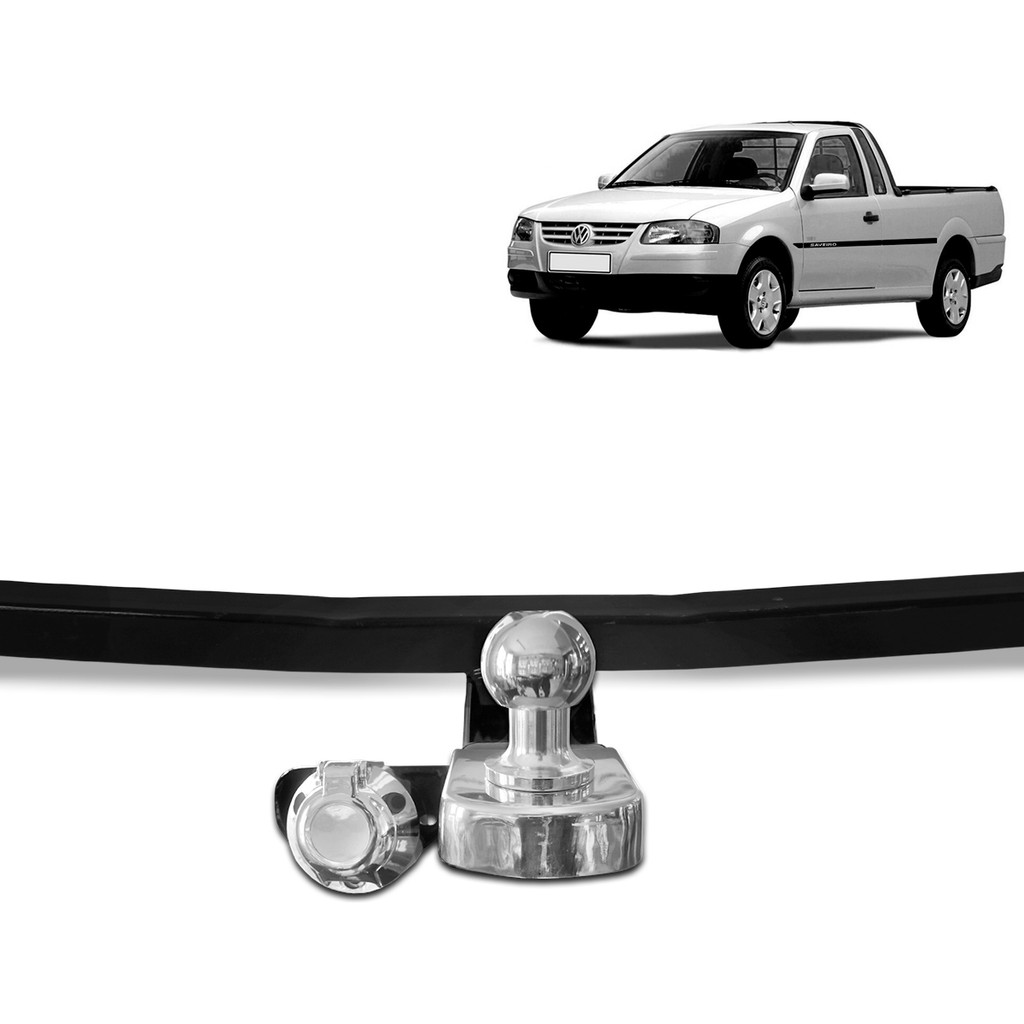 Engate Reboque Fixo Saveiro G2 G3 G4 1997 a 2009 700 Kg - Brucke VW5015