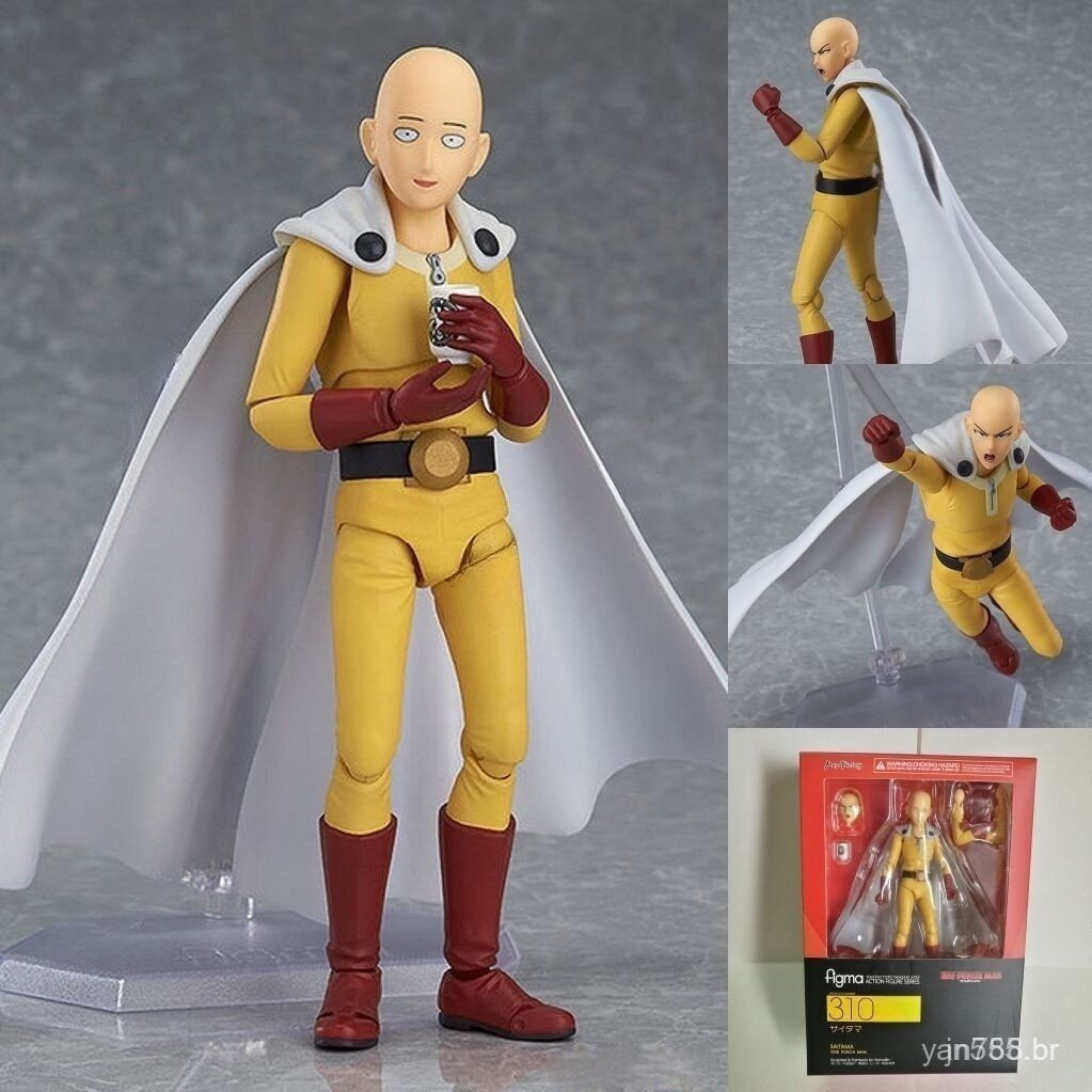 One Punch Man Figma 310 Saitama SKYZ Figura de Ação