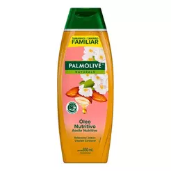 Sabonete Líquido para o Corpo Palmolivre Naturals Camélia e Óleo de Amendoas 650ml