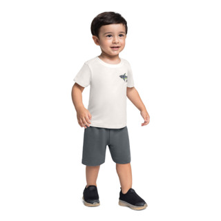 Conjunto Camiseta Tubarão Bermuda Bee Loop em Oferta na Shopee