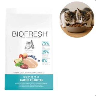 Ração Biofresh Gatos Filhotes Frango/Figado 1,5kg em Oferta na Shopee