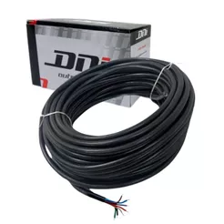 Fio Cabo PP Flexivel 7 vias Material Cobre Rolo 25 Metros DNI HYBPP710