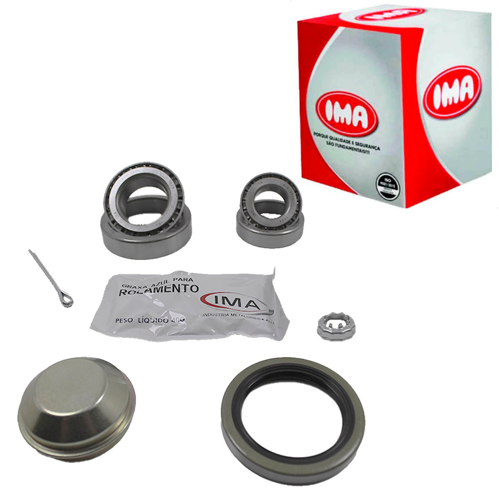 Kit Rolamento Da Roda Dianteira Besta 1993 A 1998 / Bongo 2008 A 2012 / Bongo 1997 A 2012 - Ima Alk-3925