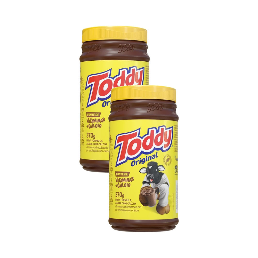 Kit 2 Achocolatado Toddy 370g