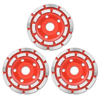 Kit 3 Rebolo Disco Desbaste Diamantado Parede Concreto Piso em Oferta na Shopee