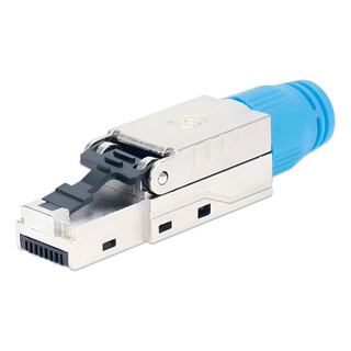 Conector Rj45 Cat8 40gbps Blindado 2000mhz Stp