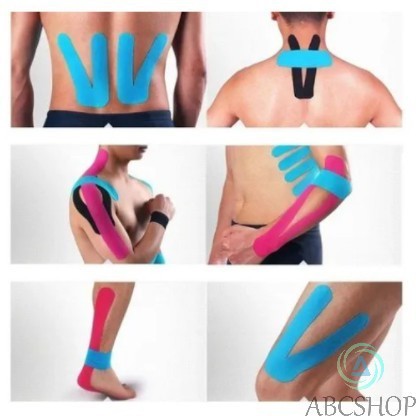 Kit com 2 Bandagem Elástica 5Cm X 5M - Fita Kinesio Tape Fisioterapia 002