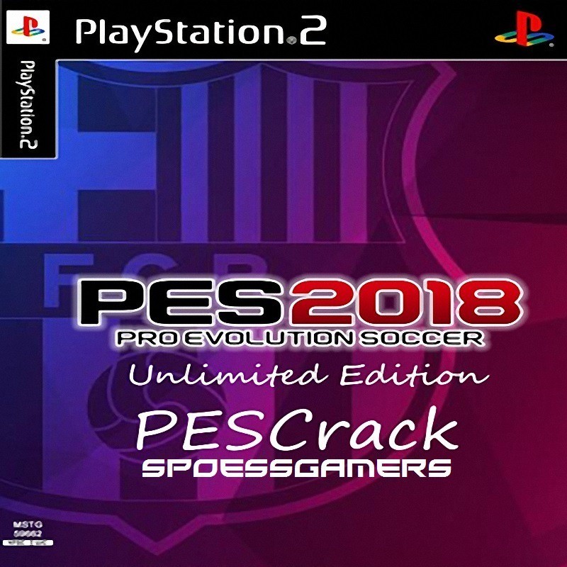 Jogo Ps 2 Pes Crack 2018 Unlimited Edition Pro Evolution Ps2  Me