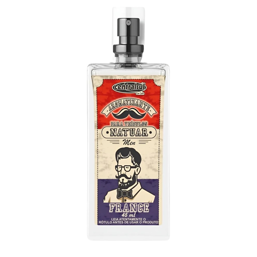 AROMATIZANTE NATUAR MEN FRANCE CENTRALSUL 45ML — imagem 2 de 2