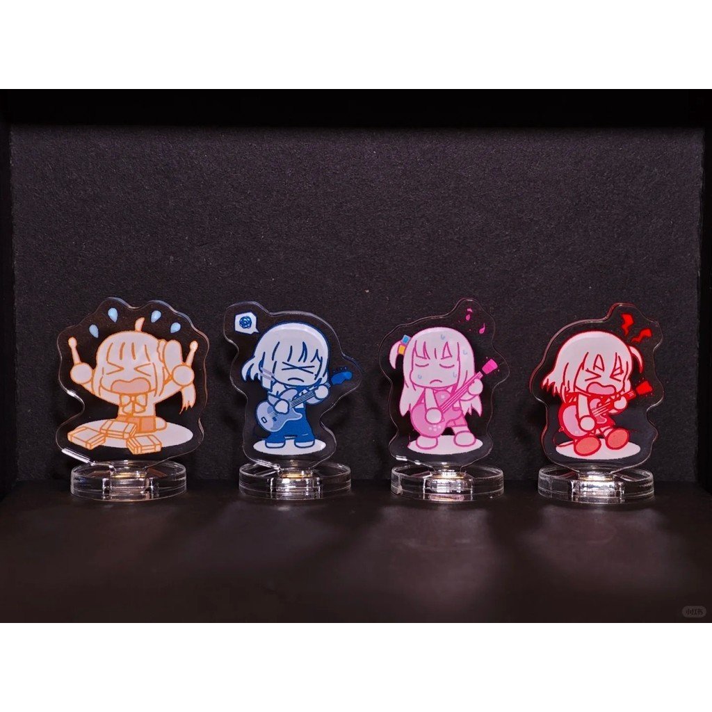 BOCCHI THE ROCK Figuras Presente Suporte de Acrílico Gotoh Hitori Modelo de Anime Figura de Ação Modelos Yamada Ryo em Oferta na Shopee