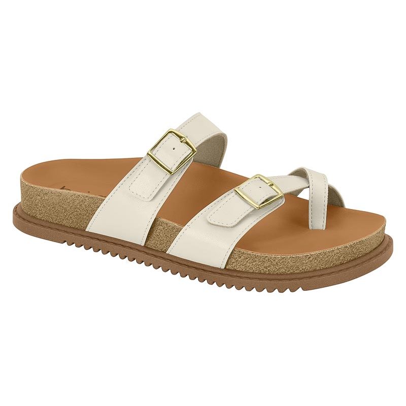 Sandalia Feminina Birken Papete Casual Beira Rio Original em Oferta na Shopee