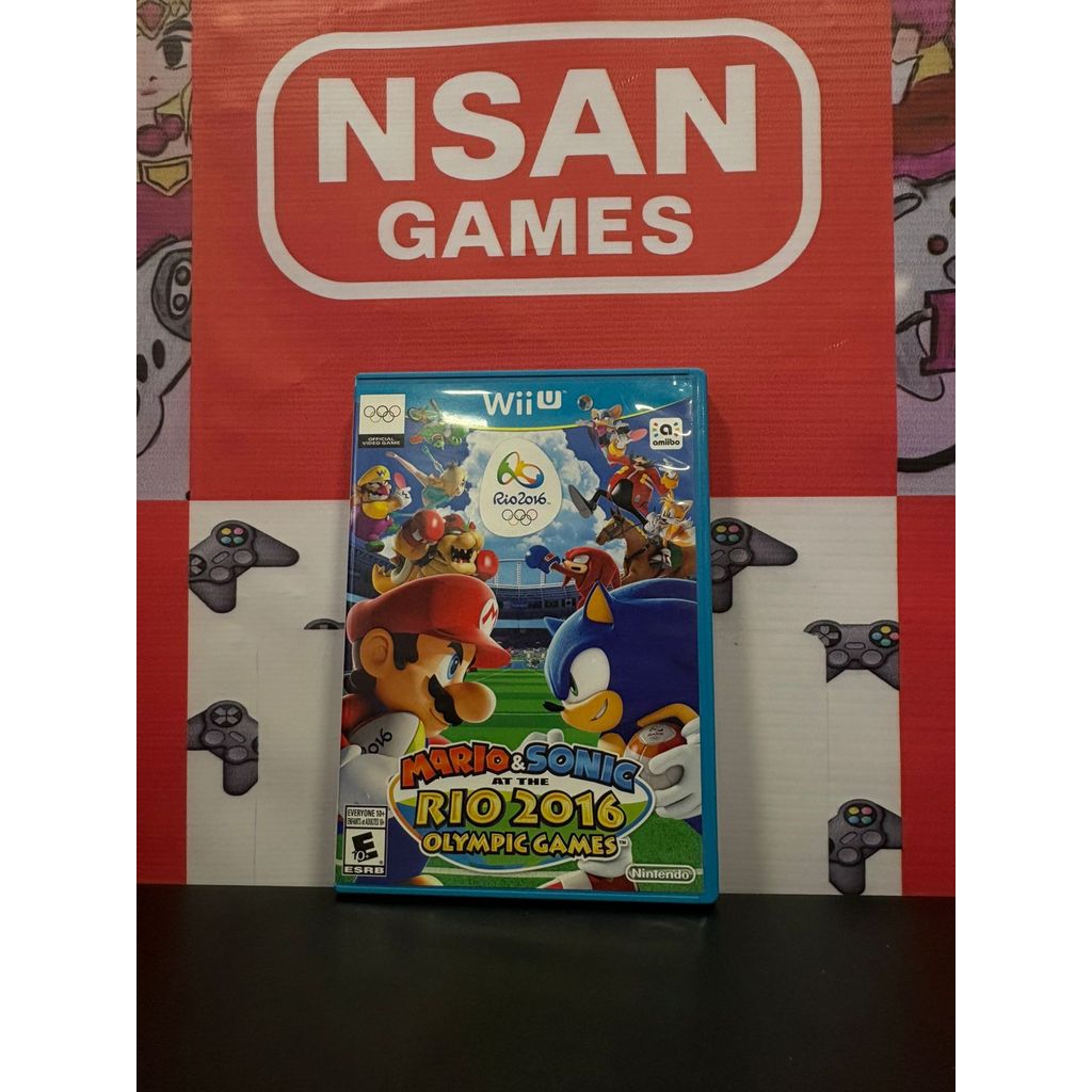 Mario e Sonic Rio 2016 Olympic Games WII