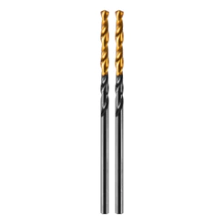 BROCA ACO RAPIDO PROFISSIONAL, NITRETO DE TITANIO, PARA METAL, 2MM, 2PCS // GROSS
