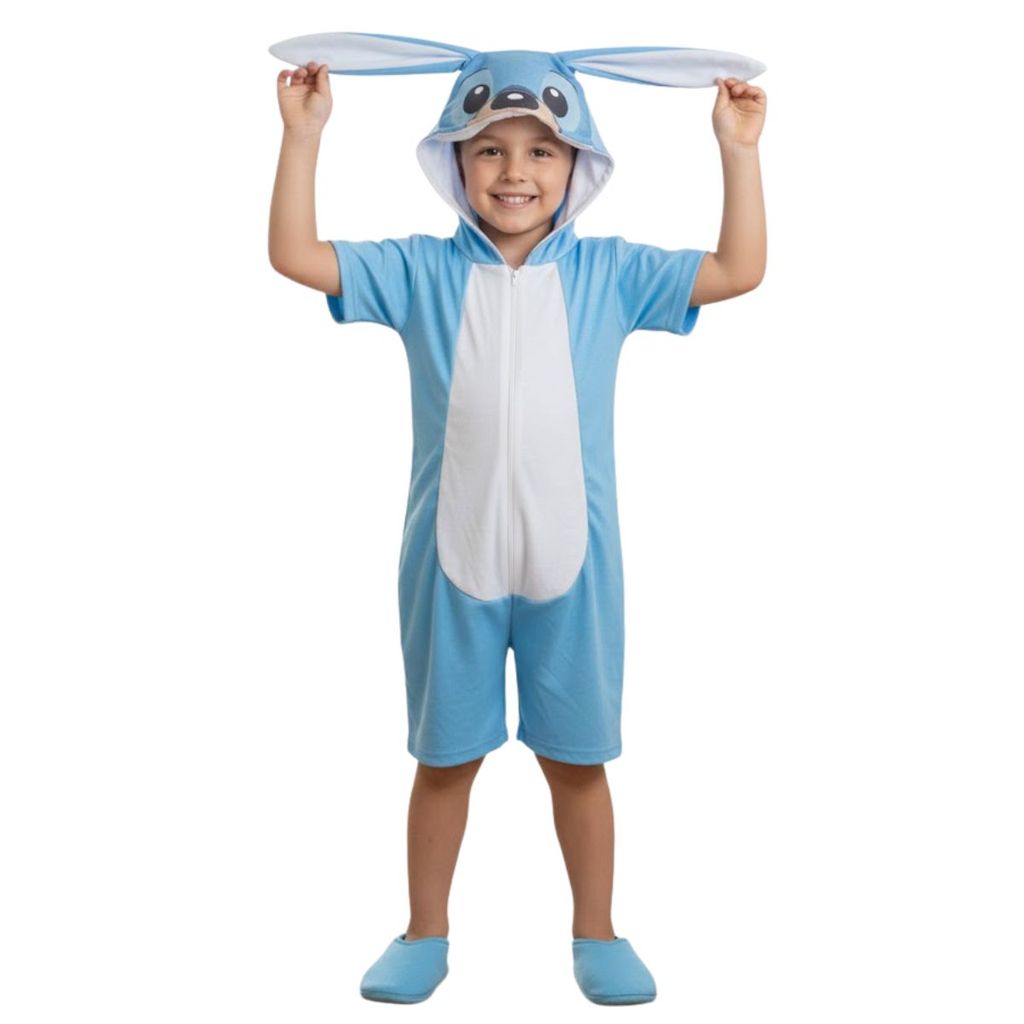 Pijama Infantil Macacão Fantasia Personagem  Parmalat em Oferta na Shopee