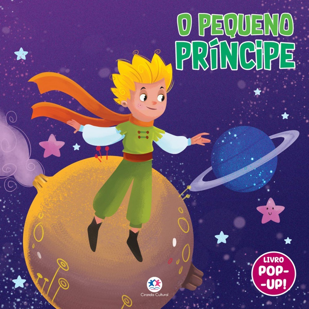 Livro O Pequeno Príncipe - Com pop-up! em Oferta na Shopee