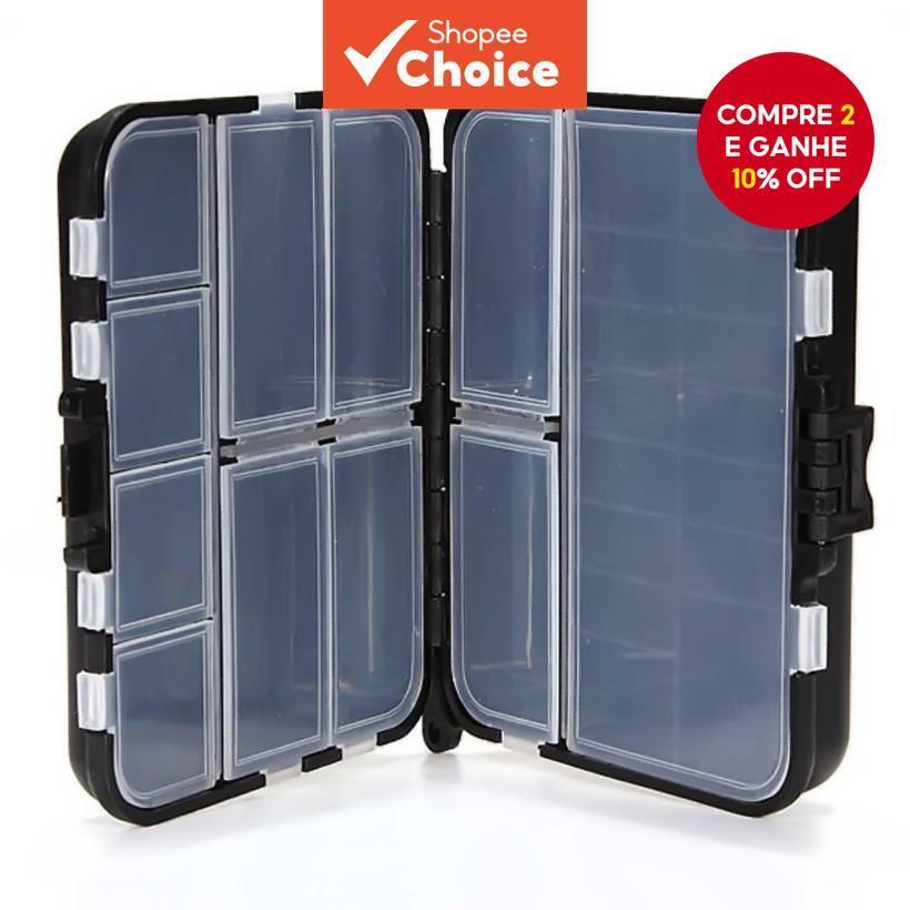 Equipamento De Pesca Portátil B Boi Plástico Isca Gancho Armazenamento Caso Organizar r Recipiente em Oferta na Shopee