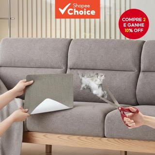 Remendo de linho com adesivo autocolante - 10 opções de cores para reparo instantâneo de sofás e roupas em Oferta na Shopee