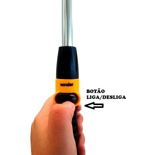Esguicho Plástico com 10 Funções Engate 1/2" e Prolongador Vonder · foto 2
