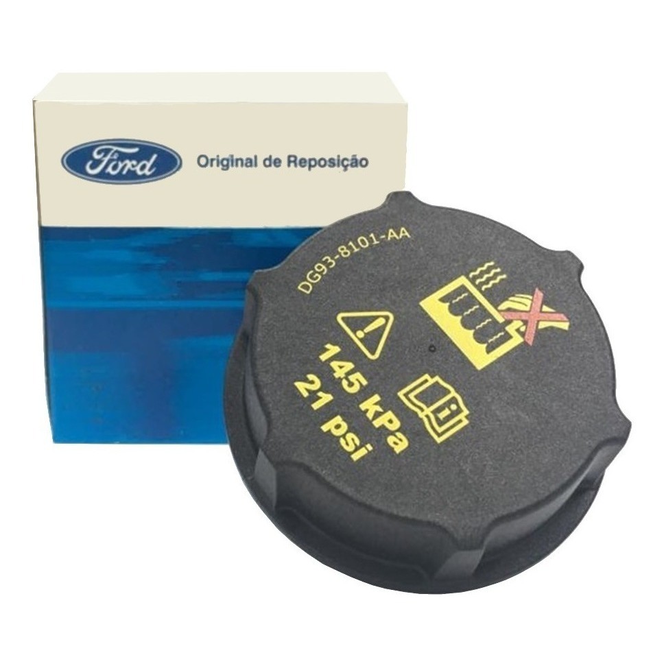 Tampa Reservatório Arrefecimento Bronco Sport EcoSport Edge F-150 Fiesta Focus Fusion Ka Maverick Mustang Ranger New em Oferta na Shopee
