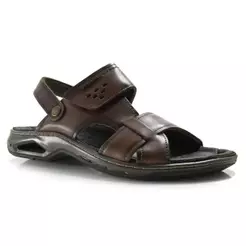 Sandália de Couro Masculina Pegada