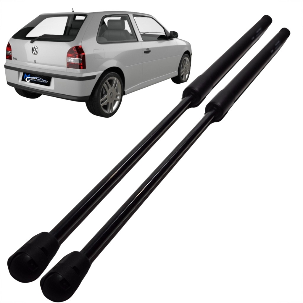 PAR SUPORTE HASTE AMORTECEDOR PORTA MALA TAMPA TRASEIRA GOL G3 / G4 2006/2015 MOD:5878