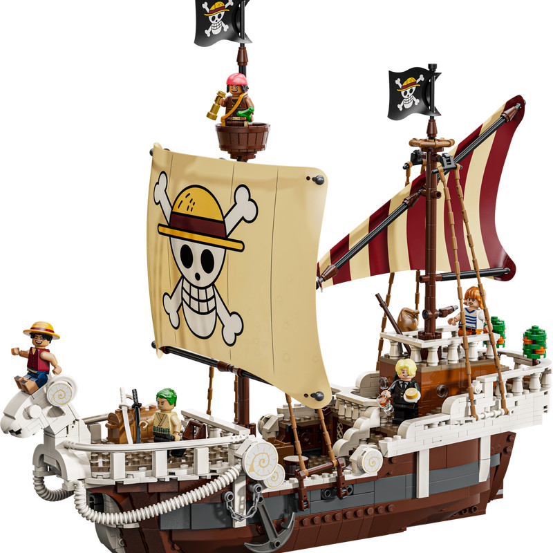 Navio Pirata Going Merry - One Piece - Blocos de Montar - 1.376 peças