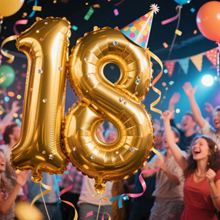 Kit 2 Uni De Balão 32Pol Metalizado Número 80CM Grande Balões Bexiga Aniversário Festas Dourado em Oferta na Shopee